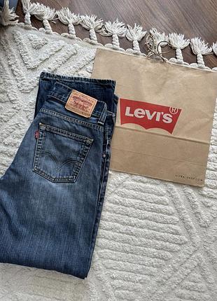 Чоловічі класичні джинси levi’s 512 bootcut оригінал
