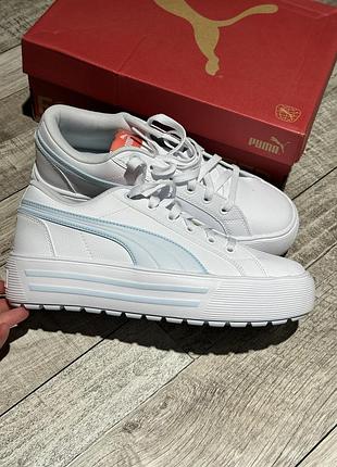 Жіночі білі кросівки кеди puma 39р