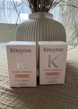 Kerastase gloss absolu glaze drops олія для блиску волосся 45 мл