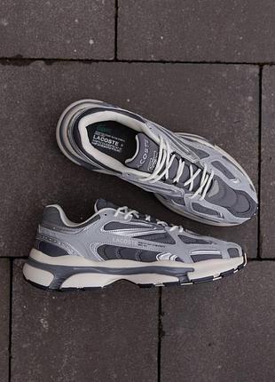 Мужские кроссовки lacoste l003 grey