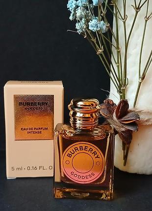Burberry goddess intense миниатюра парфюм