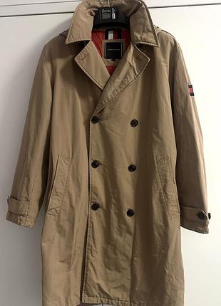 Плащ утепленное пальто от tommy hilfiger