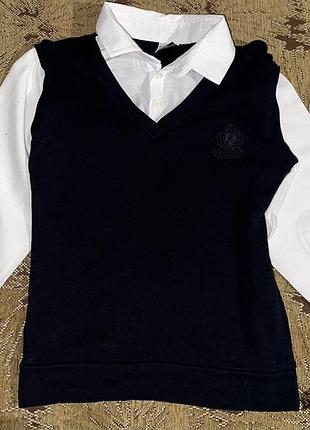 Сорочка (обманка) для хлопчика