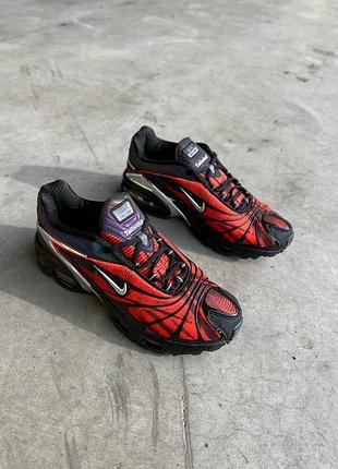 Кроссовки nike air max tailwind 5 x skepta red black 8