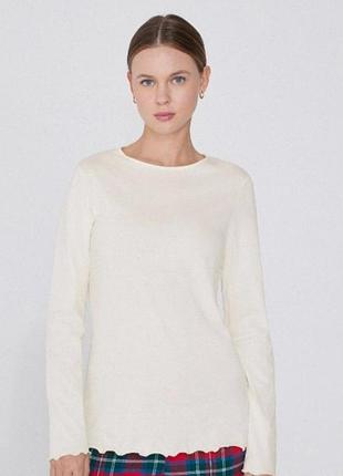 Реглан на девушку, белый. pepperts 146-152 размер, 10-12 лет