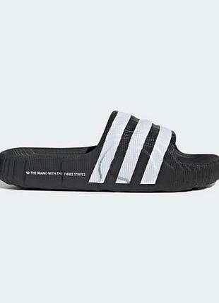 Тапочки чоловічі Salmon adidas originals adilette 22 black if3670 42р 26.5см