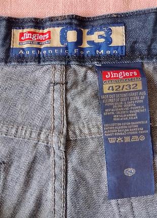 Джинсы мужские jinglers размер w42/l32 (42/3xl/58 - 44/4xl/60).4 фото
