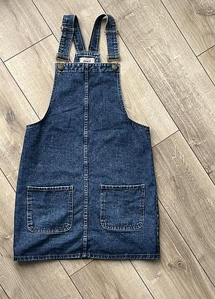 Джинсовий комбінезон міні s denim co
