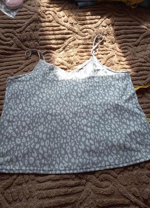 Майка пижамная (микрофибра) primark, размер хл-2 хл