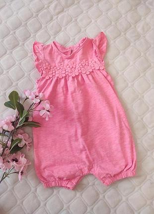 Яскравий комбінезон для дівчинки. костюм на дівчинку. бодік для дівчинки 1-1.5 роки