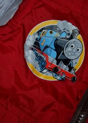 74 см модная фирменная теплая жилетка жилет паравозик томас thomas & friends3 фото