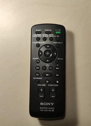 Sony rm-amu166 для аудіосистеми sony rdh-gtk17ip та ін.