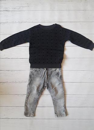 Набор вещей на мальчика 1,5-2,5 года+подарок кеды