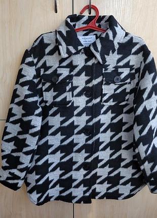 Куртка рубашка primark на 8-9 лет