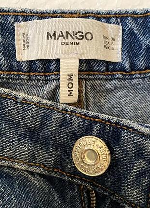 Джиннсы mom женские mango