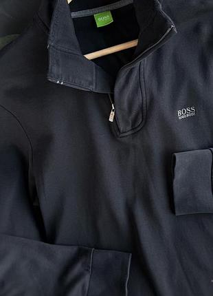 Кофта полузипка hugo boss green 6