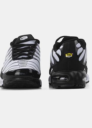 Кроссовки nike air max plus tn white/black 4