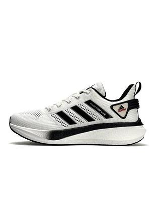 Мужские кроссовки adidas profoam lite all white black 6