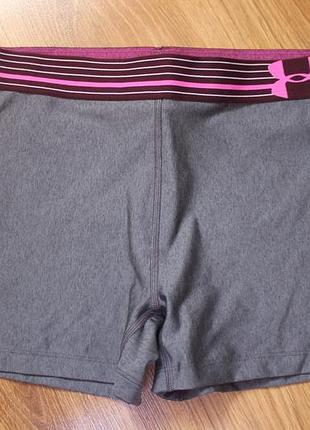 Короткие спортивные шорты женские under respect armour heat gear short