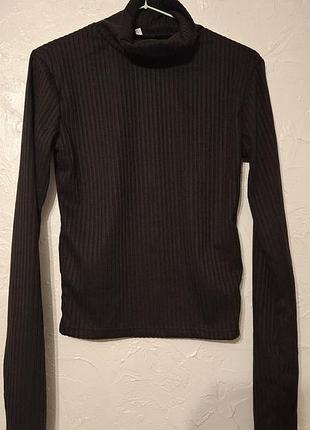 Новые гольфики рубчик с вырезом для пальчиками.