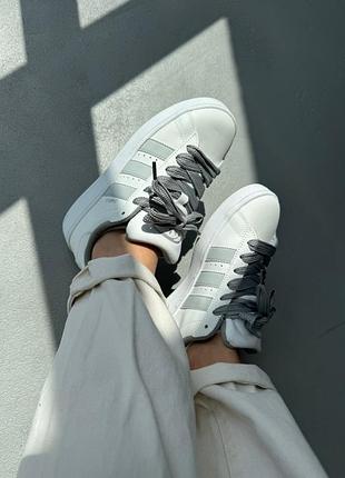 Кроссовки adidas campus 00s white/grey leather 6
