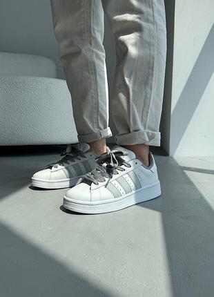 Кроссовки adidas campus 00s white/grey leather 7