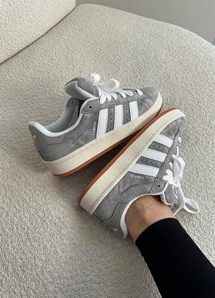 Кросівки adidas campus 00s grey/white 5