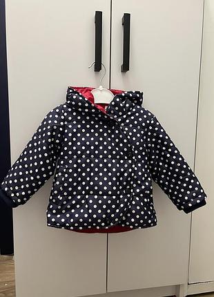 Куртка демисезонная на девочку 80-86 см