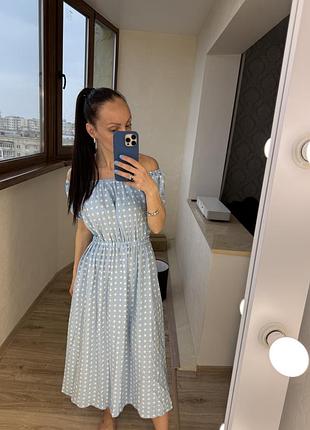 Сукня горох