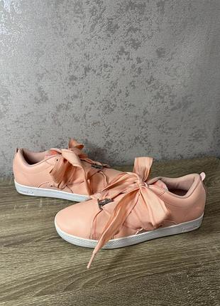 Кроссовки puma smash buckle pink оригинал женские