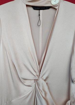 Платье платье миди от zara оригинал3 фото