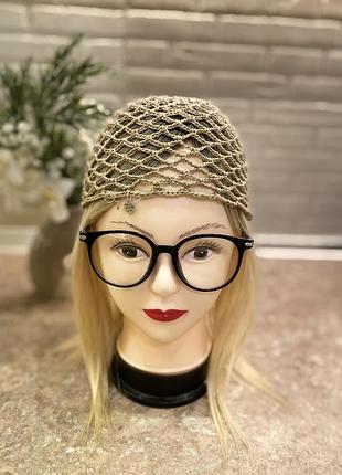 Трендова шапочка кроше