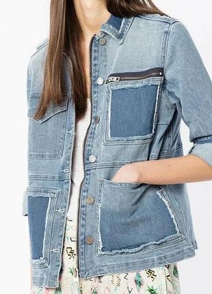 Джинс куртка - рубашка