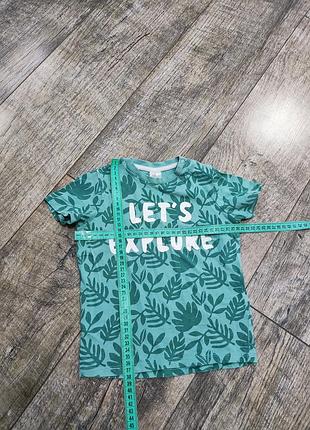 Футболка хлопковая, h&m, р. 86-92, 1,5-2 года, 18-24мес.5 фото