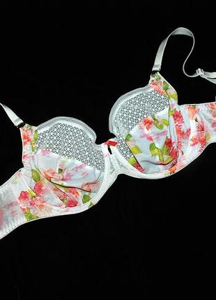 36dd / 80e роскошный мягкий сексуальный частично прозрачный бюстгальтер freya