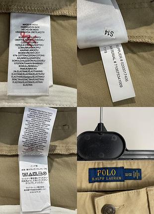 Штани polo ralph lauren бежеві чино брюки 9