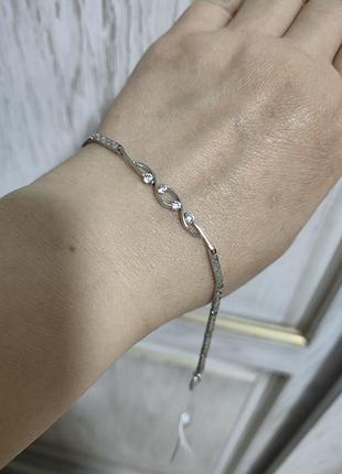 Браслет серебряный