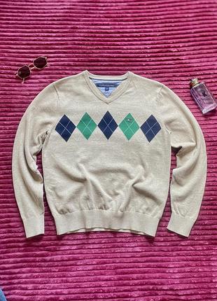 Світер tommy hilfiger 100% бавовна.