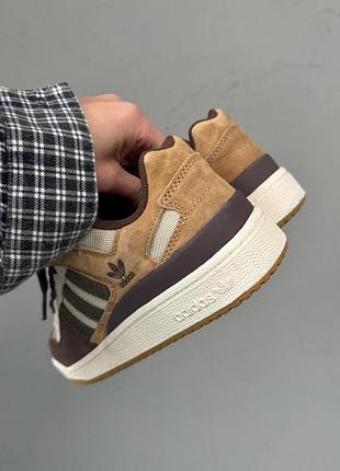 Кроссовки adidas forum 84 low brown 6