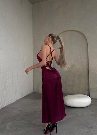 Соблазнительное шелковое платье-комбинация разные цвета