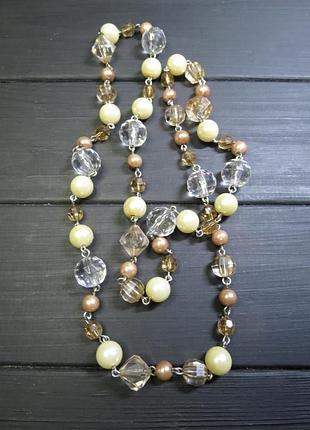 Ожерелье женское бижутерия3 фото