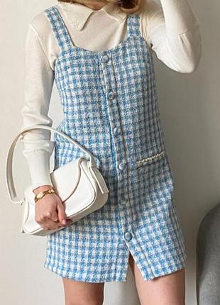 Твидовый сарафан