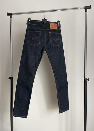 Классические джинсы levi's 510 levis темно синие2 фото