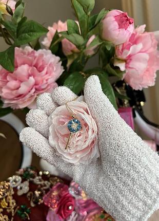 Шикарный подвес-ключик🩵 медицинский сплав 🔝 длина 45+5 камушек-swarovski💎