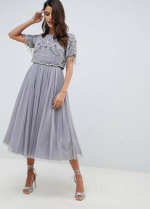 Шикарное тюлевое платье пачка asos disign