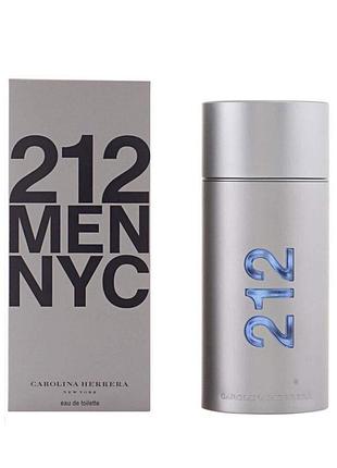 Туалетная вода для мужчинcarolina herrera 212 men 100 мл,тестер, оригинал