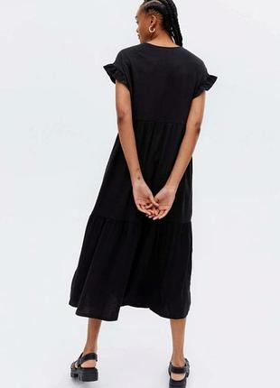 Платье миди свободного крою, бренд new look, размер 48-50 2