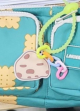 Сумка крос-боді, сrossbody, у корейському стилі, дитяча, бірюзова, 24-83