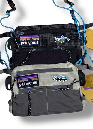 Сумка patagonia через плечо, мессенджер патагония, барсетка патагония