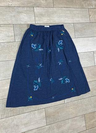 Luis trenker юбка юбка лен коттон
